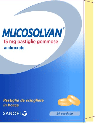 MUCOSOLVAN*20PASTL 15MG