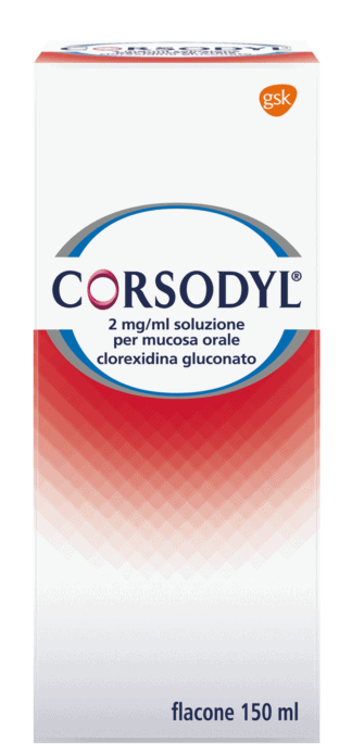 CORSODYL*SOLUZ 150ML 200MG/100