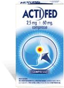ACTIFED*12CPR 2,5MG+60MG