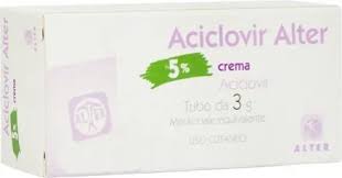 ACICLOVIR ALTER*CREMA 3G 5%